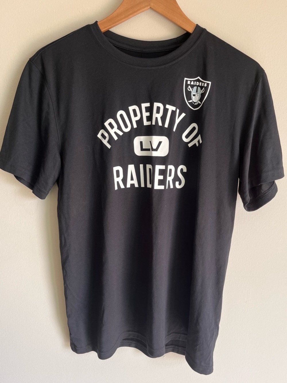 Nike Men’s NWT Las Vegas Raiders NFL Football Dry Fit Black and White Size M